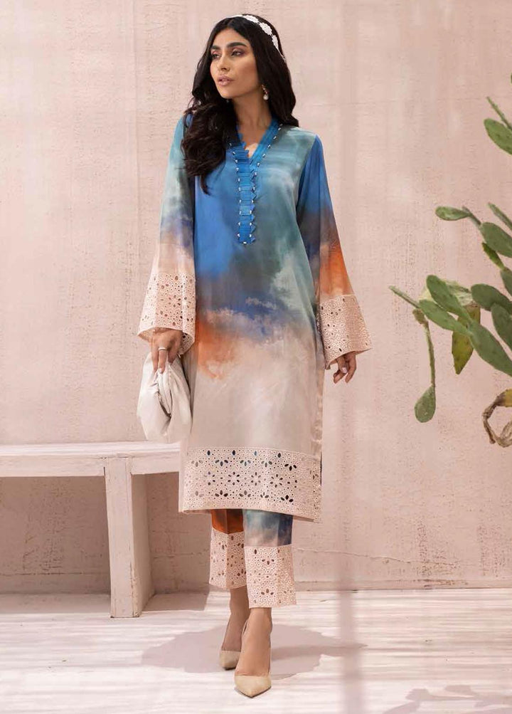 Ballerina By Nureh Embroidered Chikankari Suits Unstitched 2 Piece NU21B 01 - Summer Collection