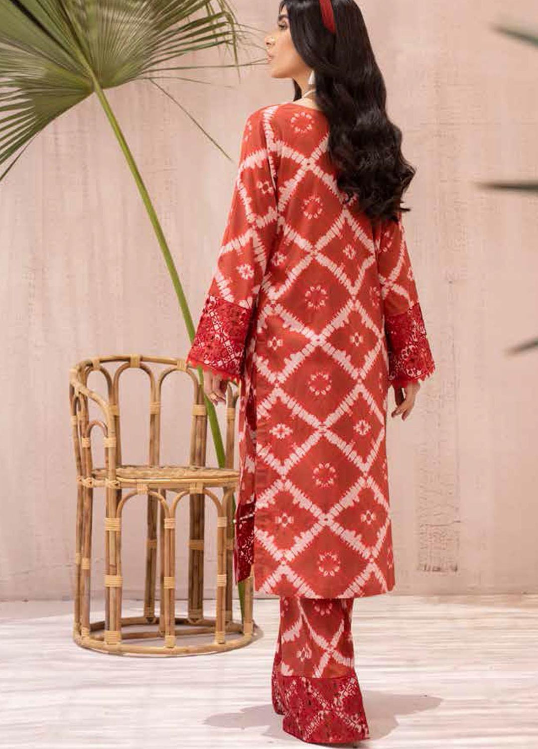 Ballerina By Nureh Embroidered Chikankari Suits Unstitched 2 Piece NU21B 02 - Summer Collection