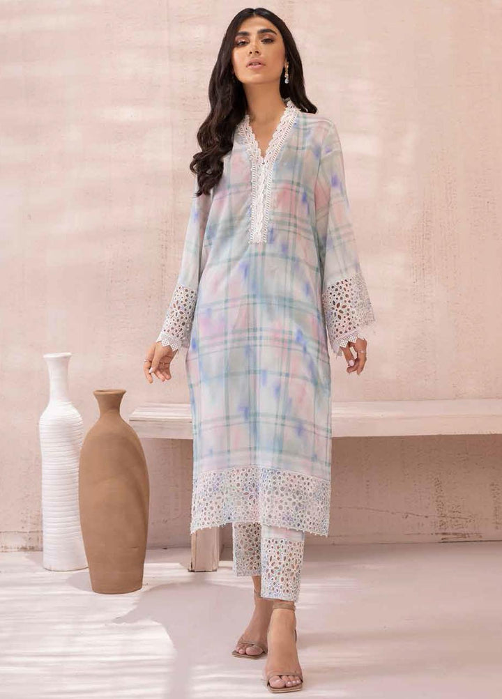 Ballerina By Nureh Embroidered Chikankari Suits Unstitched 2 Piece NU21B 08 - Summer Collection