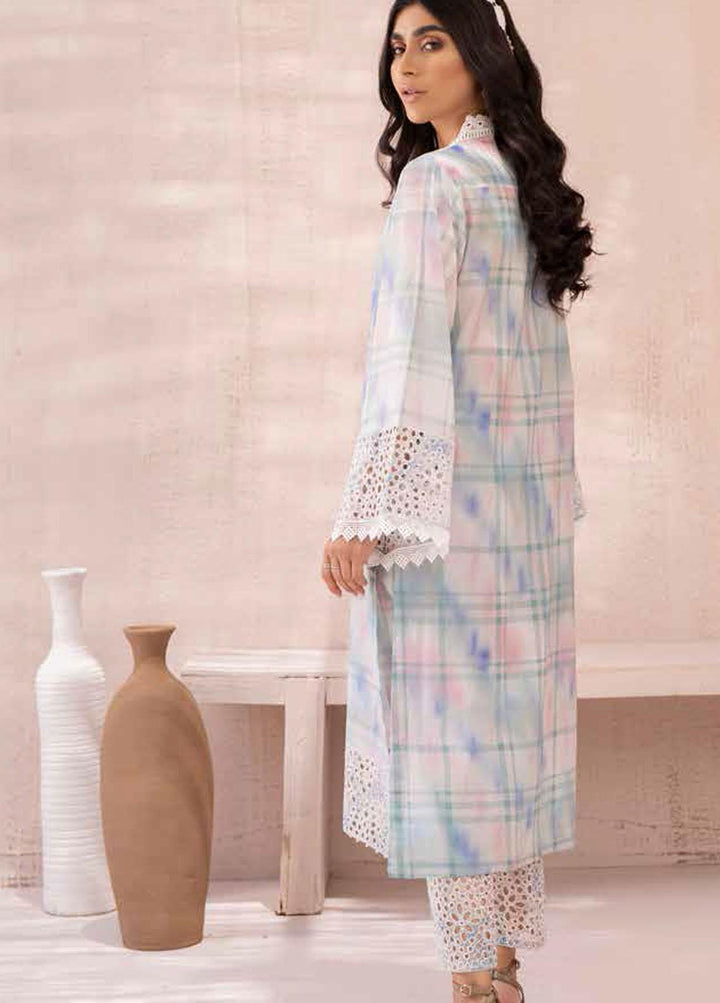 Ballerina By Nureh Embroidered Chikankari Suits Unstitched 2 Piece NU21B 08 - Summer Collection