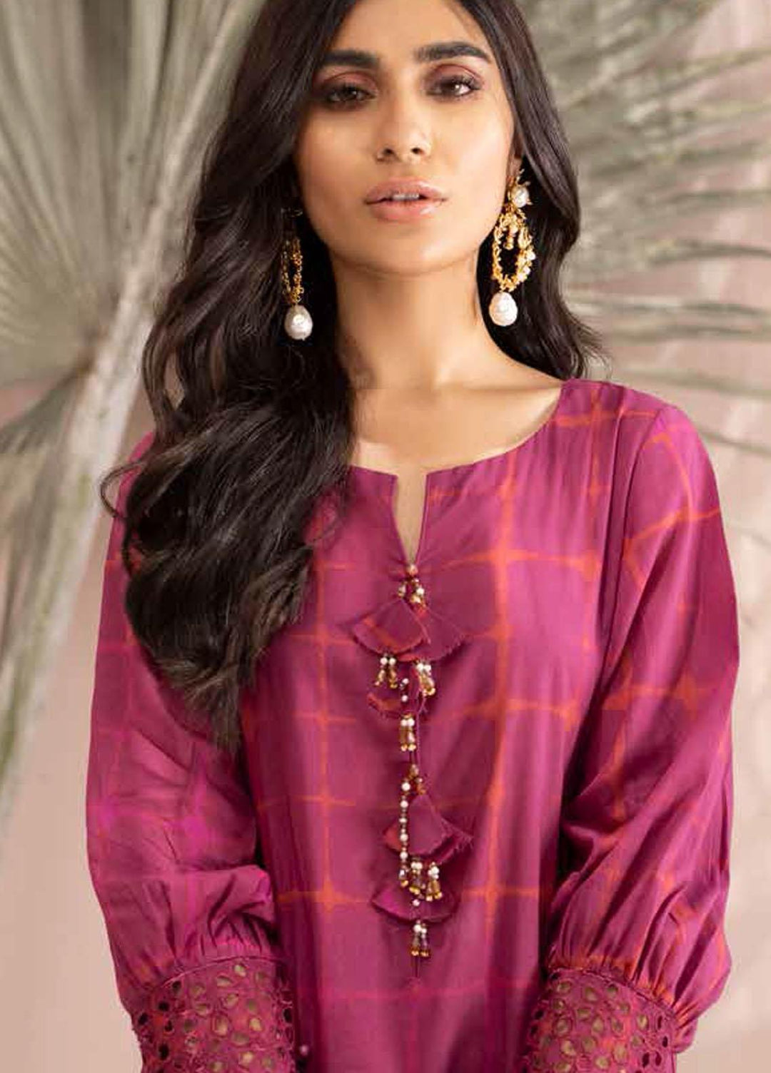 Ballerina By Nureh Embroidered Chikankari Suits Unstitched 2 Piece NU21B 09 - Summer Collection