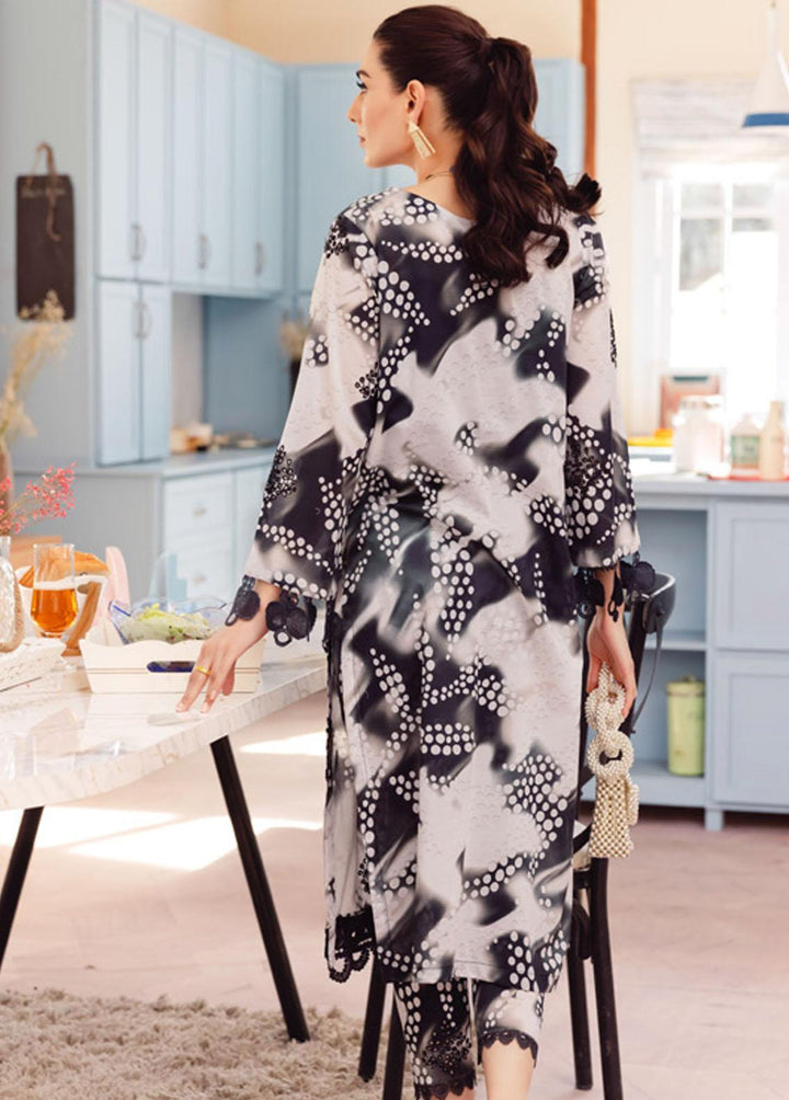 Ballerina by Nureh Embroidered Lawn Suits Unstitched 2 Piece NU23B NU2-90 - Summer Collection