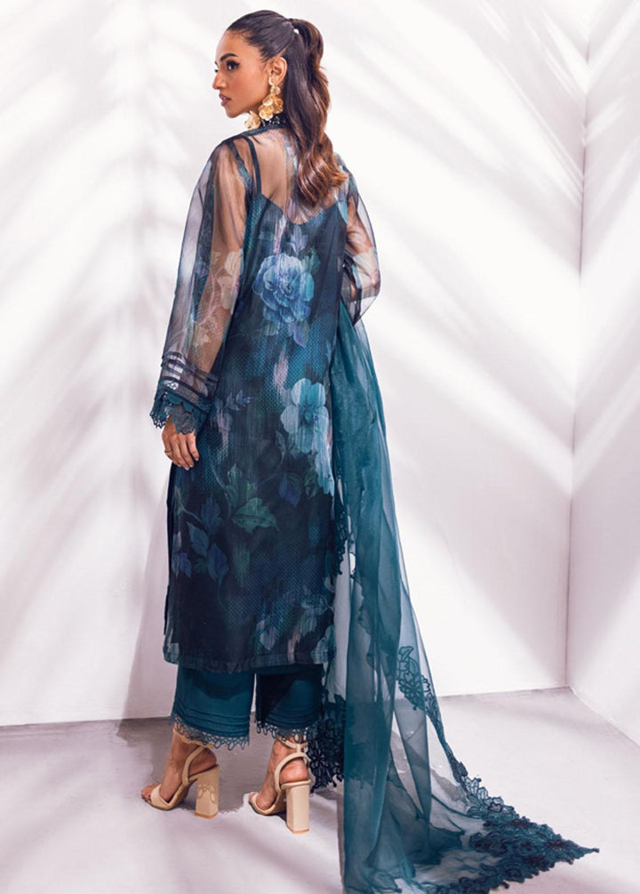 Ballerina By Nureh Embroidered Organza Suits Unstitched 4 Piece NU24BL NU2 136 Coco Love - Festive Collection