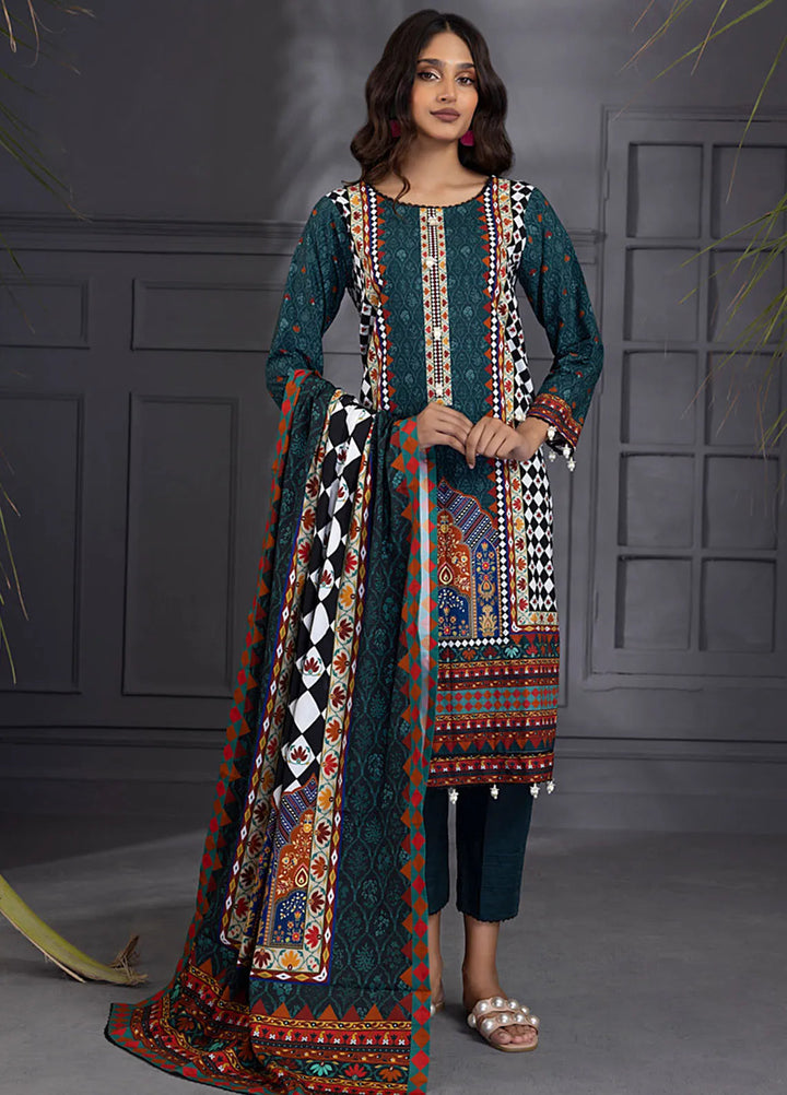 Bana Dora Wintry by Regalia Textiles Printed Suits Unstitched 3 Piece RGT24BD D-01 - Winter Collection