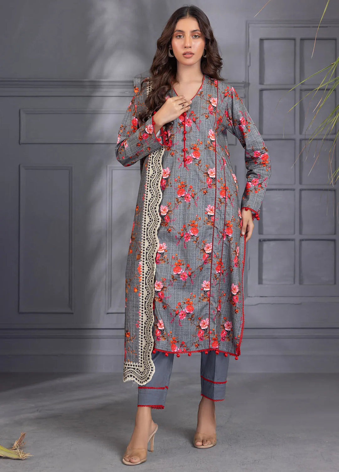 Bana Dora Wintry by Regalia Textiles Printed Suits Unstitched 3 Piece RGT24BD D-02 - Winter Collection