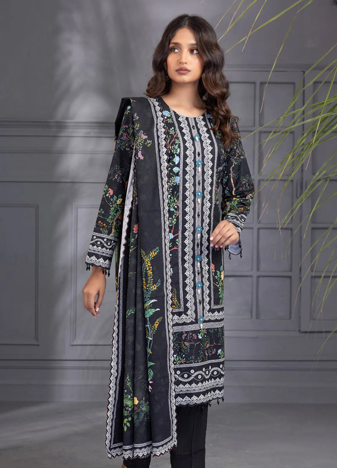 Bana Dora Wintry by Regalia Textiles Printed Suits Unstitched 3 Piece RGT24BD D-03 - Winter Collection