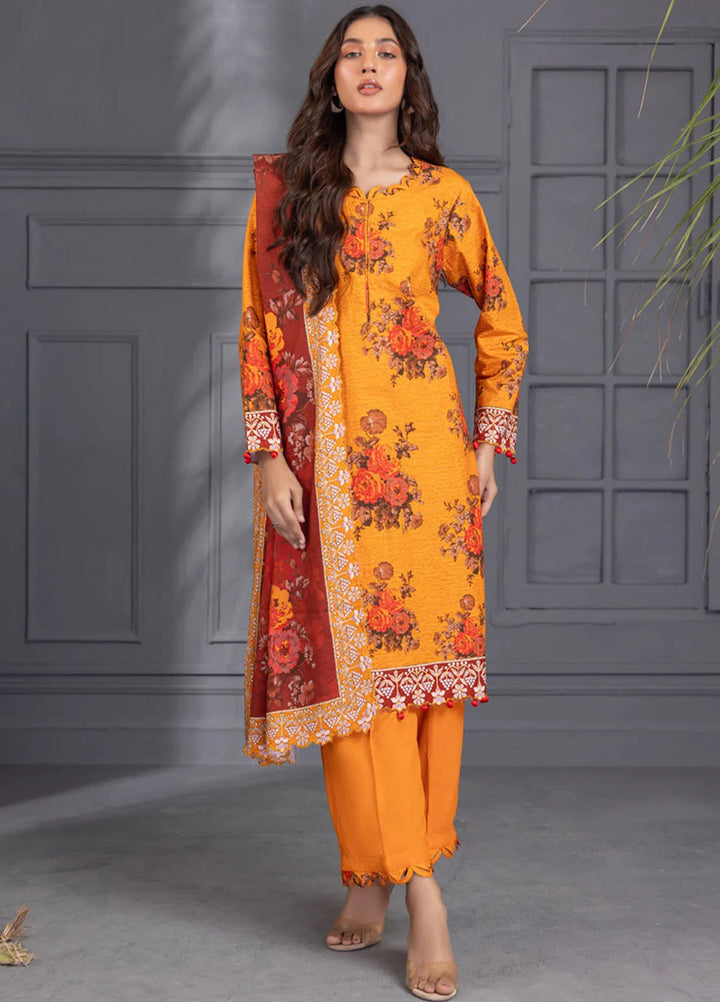 Bana Dora Wintry by Regalia Textiles Printed Suits Unstitched 3 Piece RGT24BD D-04 - Winter Collection