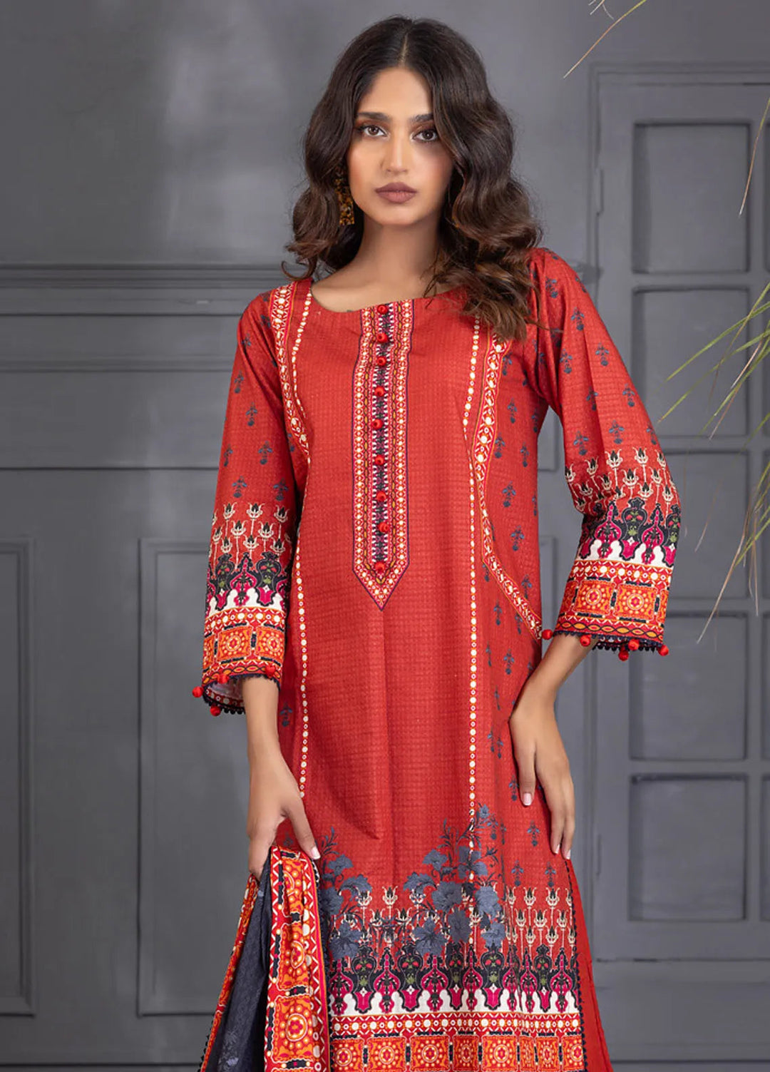 Bana Dora Wintry by Regalia Textiles Printed Suits Unstitched 3 Piece RGT24BD D-05 - Winter Collection