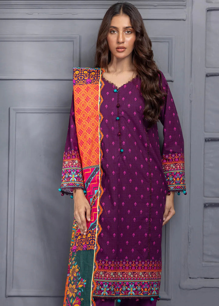 Bana Dora Wintry by Regalia Textiles Printed Suits Unstitched 3 Piece RGT24BD D-08 - Winter Collection