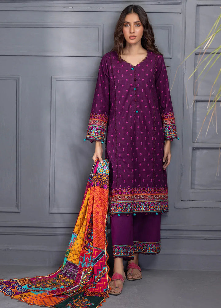 Bana Dora Wintry by Regalia Textiles Printed Suits Unstitched 3 Piece RGT24BD D-08 - Winter Collection