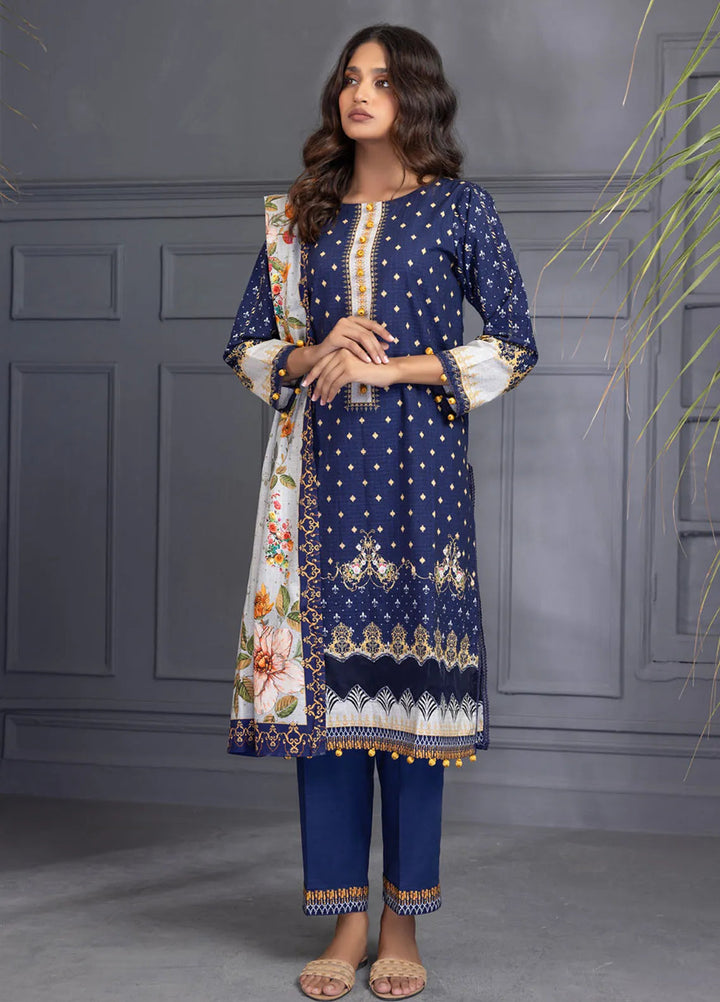 Bana Dora Wintry by Regalia Textiles Printed Suits Unstitched 3 Piece RGT24BD D-09 - Winter Collection