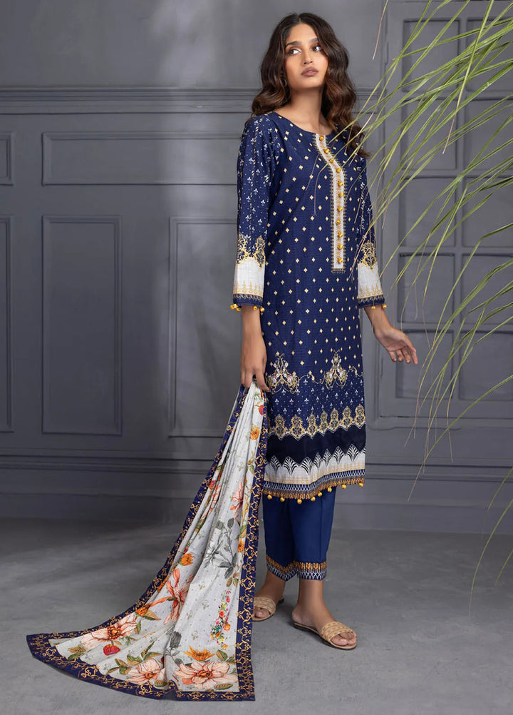 Bana Dora Wintry by Regalia Textiles Printed Suits Unstitched 3 Piece RGT24BD D-09 - Winter Collection