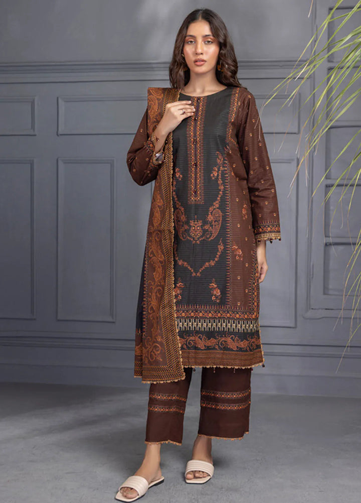 Bana Dora Wintry by Regalia Textiles Printed Suits Unstitched 3 Piece RGT24BD D-10 - Winter Collection