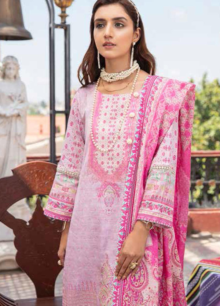 Banafsheh Digital Printed Khaddar Suits Unstitched 3 Piece BF21RK D-011 - Winter Collection