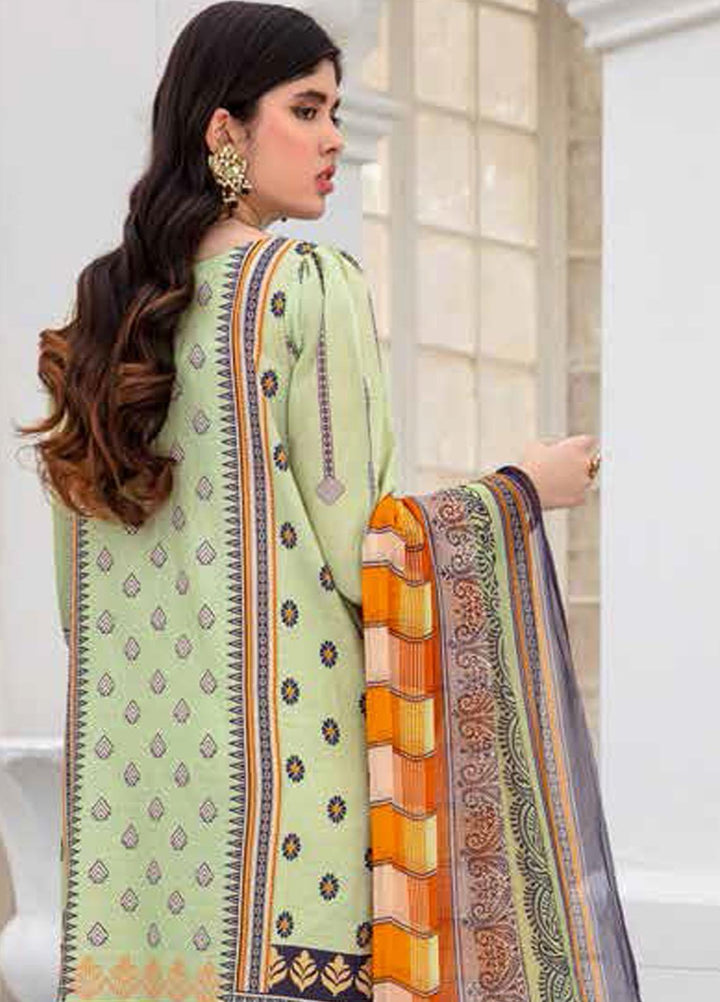 Banafsheh Printed Lawn Suits Unstitched 3 Piece BF22L BNP-03 - Summer Collection