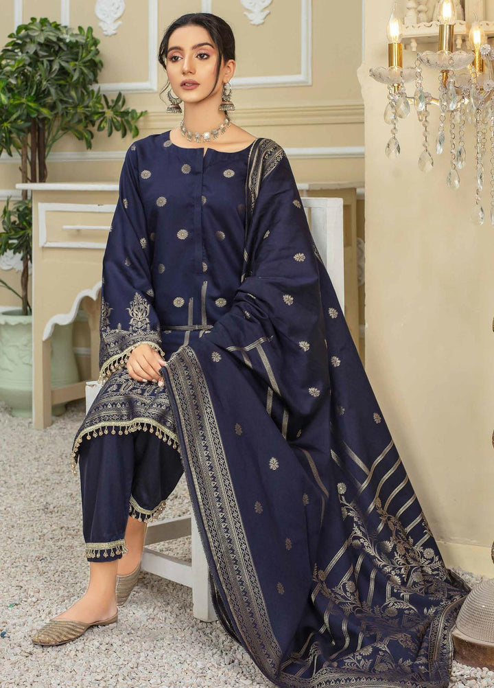 Banarsi by Aalaya Banarsi Viscose Suits Unstitched 3 Piece ALY22BN 2-Ratan - Winter Collection