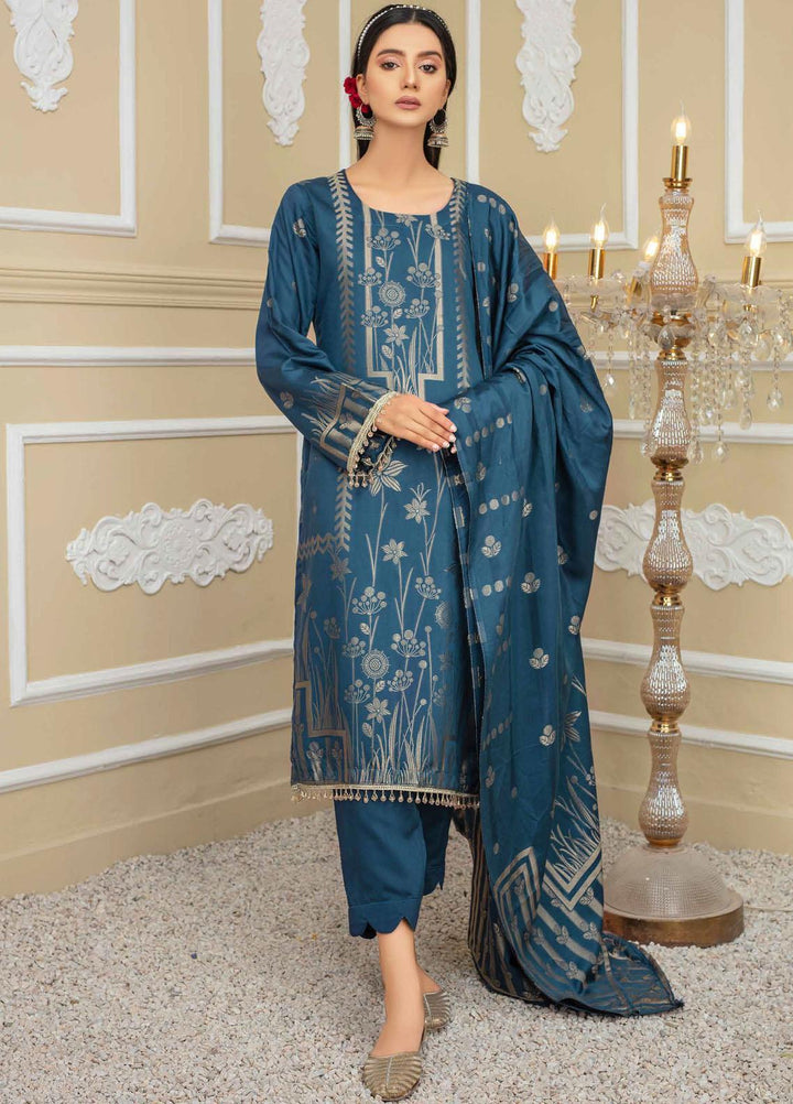 Banarsi by Aalaya Banarsi Viscose Suits Unstitched 3 Piece ALY22BN 7-Pakeeza - Winter Collection