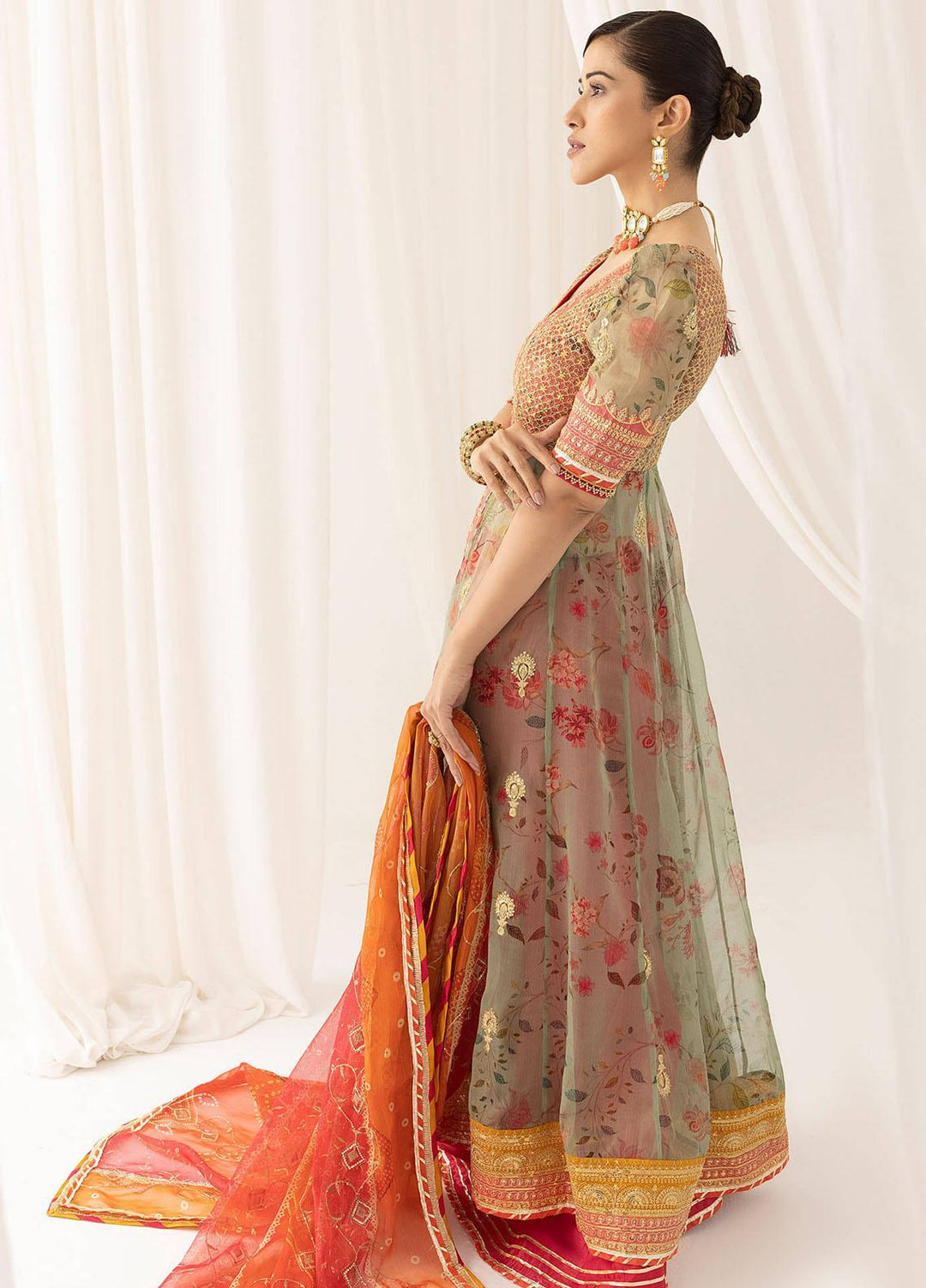 Barasti By Asifa & Nabeel Embroidered Missouri Suits Unstitched 3 Piece AN23BT ANB-01 Rangoli - Festive Collection