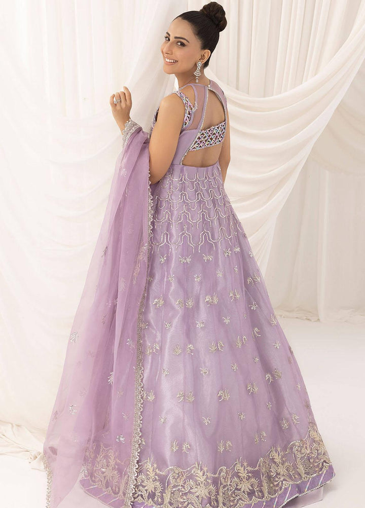 Barasti By Asifa & Nabeel Embroidered Net Suits Unstitched 3 Piece AN23BT ANB-09 Risham - Festive Collection