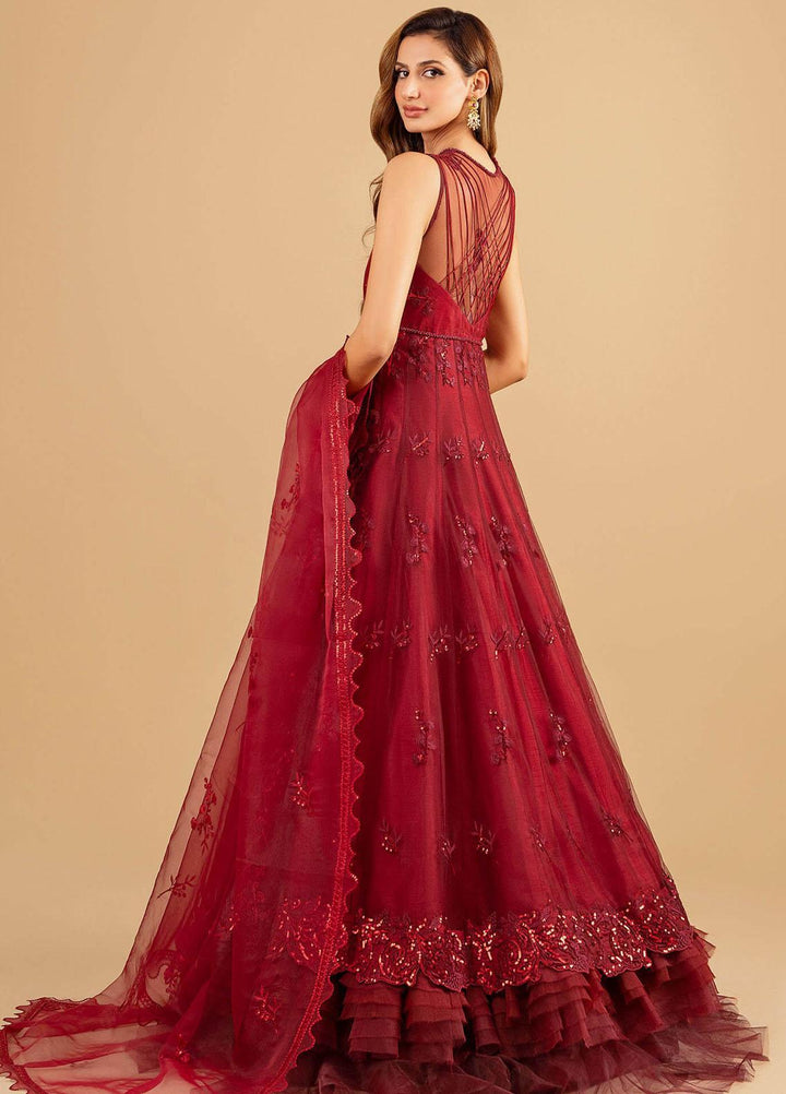 Barasti By Asifa & Nabeel Embroidered Net Suits Unstitched 3 Piece AN23BT ANB-10 Mastani - Festive Collection