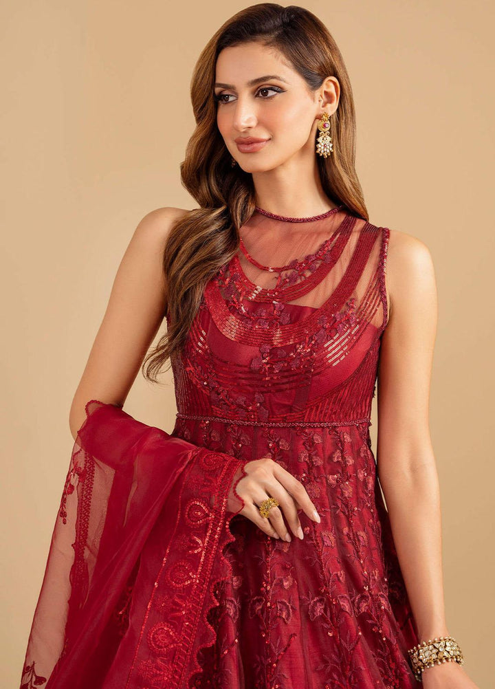 Barasti By Asifa & Nabeel Embroidered Net Suits Unstitched 3 Piece AN23BT ANB-10 Mastani - Festive Collection