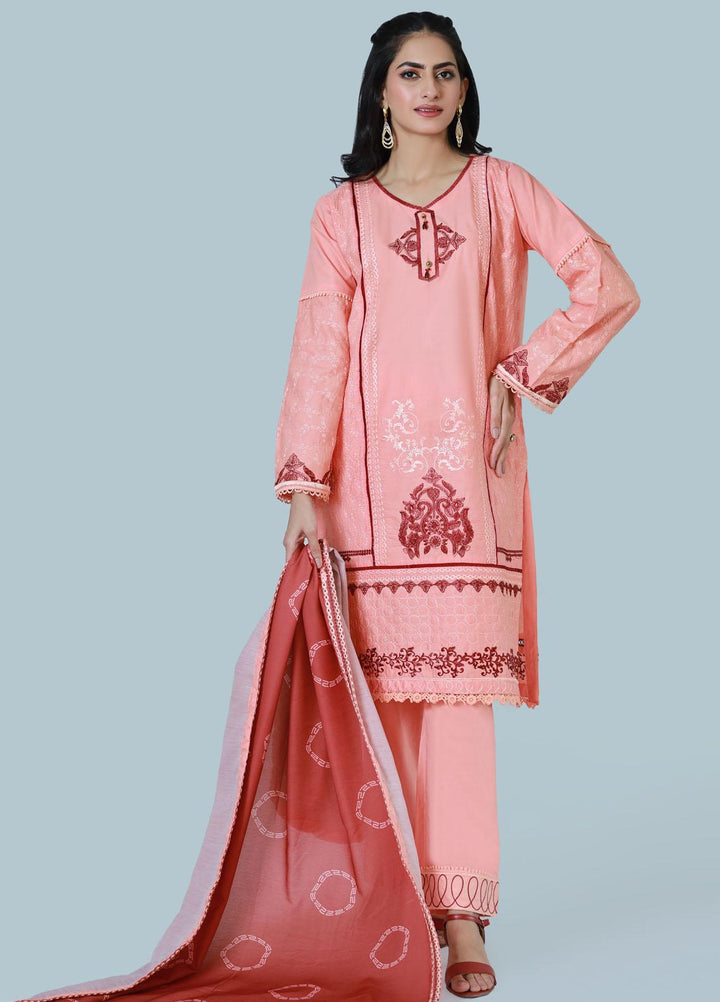 Bareeq Pret  Lawn 3 Piece Suit Candy Blossom