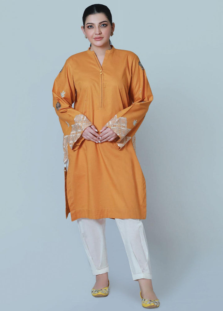Bareeq Pret  Cambric Shirt Sunset Bling