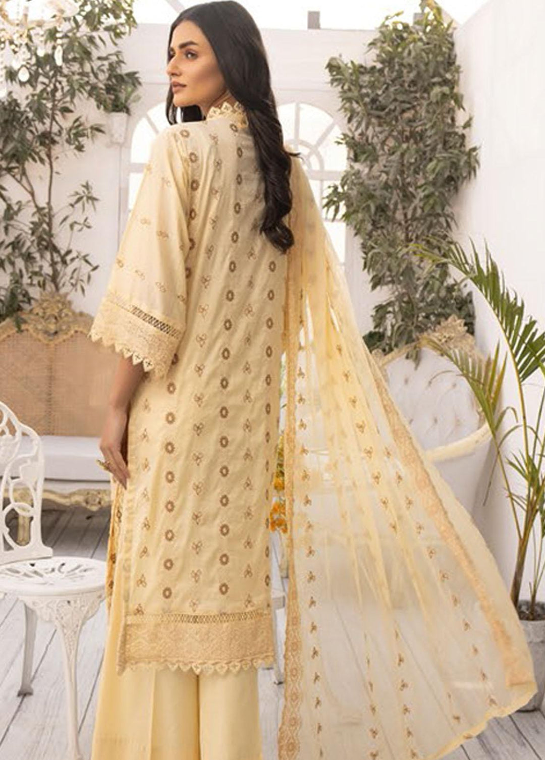 Bareeze By Aalaya Embroidered Lawn Suits Unstitched 3 Piece ALY23-B2 10 - Summer Collection