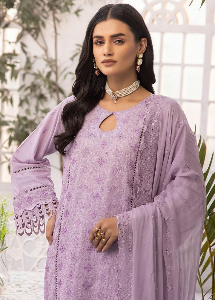 Bareeze By Aalaya Embroidered Lawn Suits Unstitched 3 Piece ALY23-B2 02 - Summer Collection