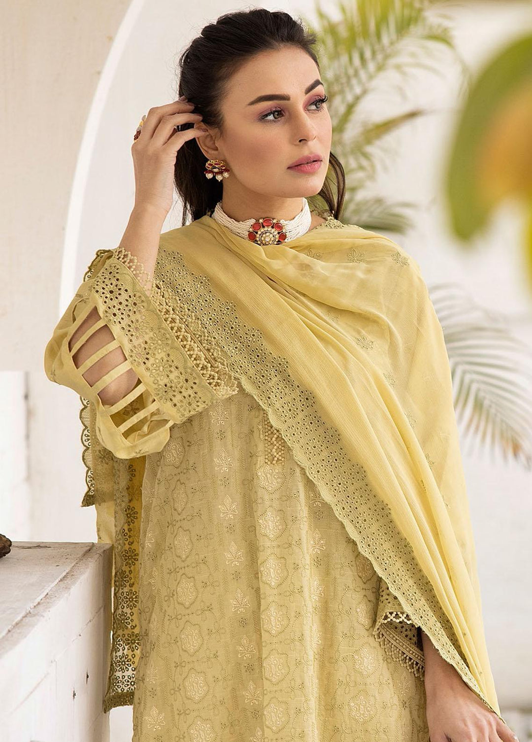 Bareeze By Aalaya Embroidered Lawn Suits Unstitched 3 Piece ALY23-B2 03 - Summer Collection