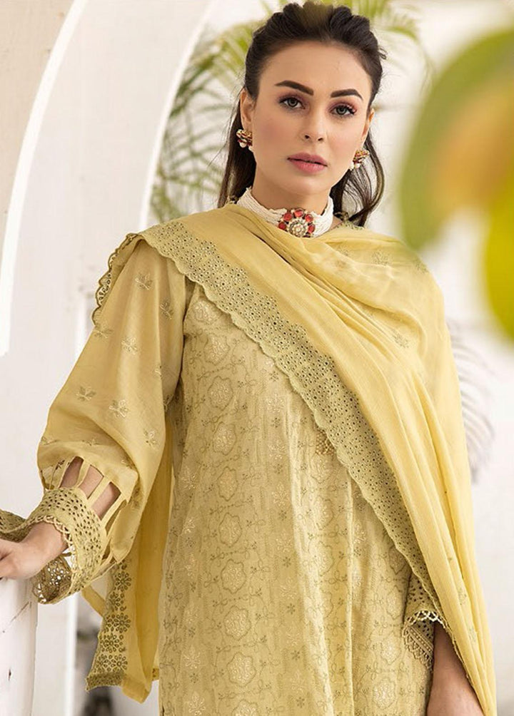 Bareeze By Aalaya Embroidered Lawn Suits Unstitched 3 Piece ALY23-B2 03 - Summer Collection