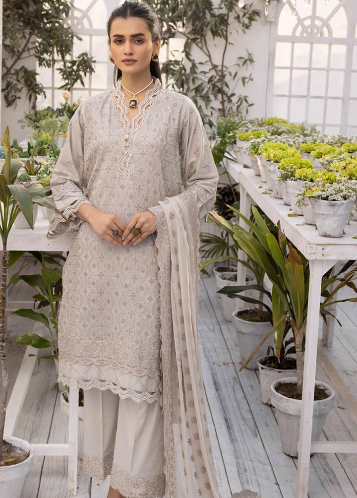 Bareeze By Aalaya Embroidered Lawn Suits Unstitched 3 Piece ALY23-B2 04 - Summer Collection