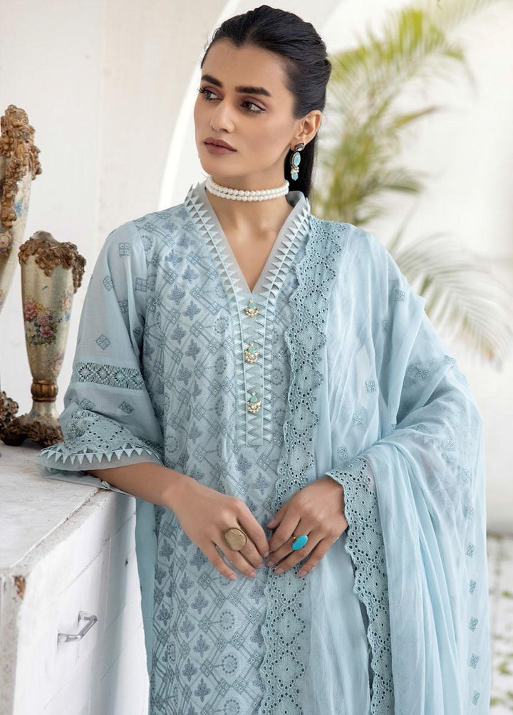 Bareeze By Aalaya Embroidered Lawn Suits Unstitched 3 Piece ALY23-B2 05 - Summer Collection