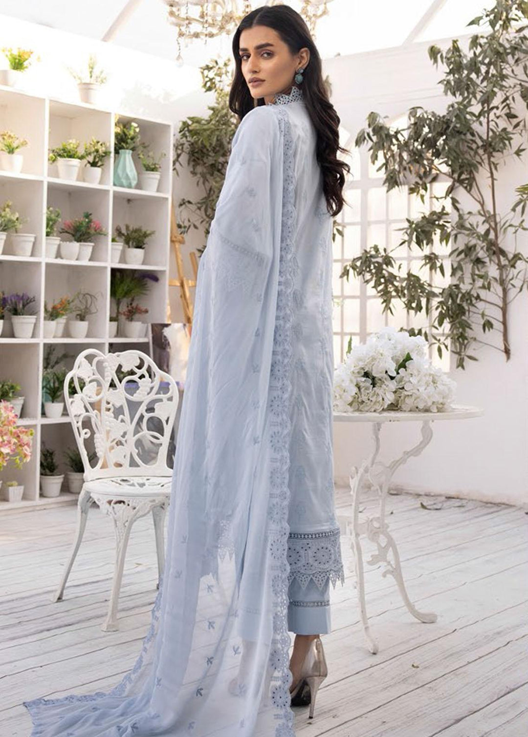 Bareeze By Aalaya Embroidered Lawn Suits Unstitched 3 Piece ALY23-B2 07 - Summer Collection