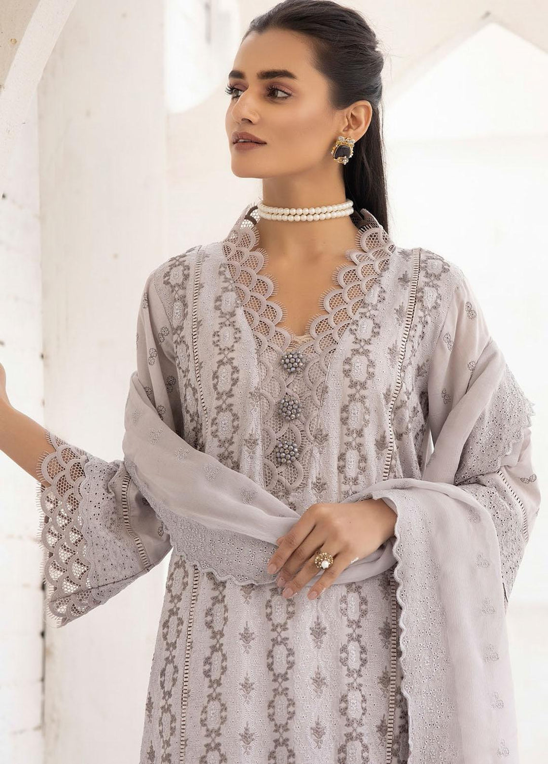Bareeze By Aalaya Embroidered Lawn Suits Unstitched 3 Piece ALY23-B2 09 - Summer Collection