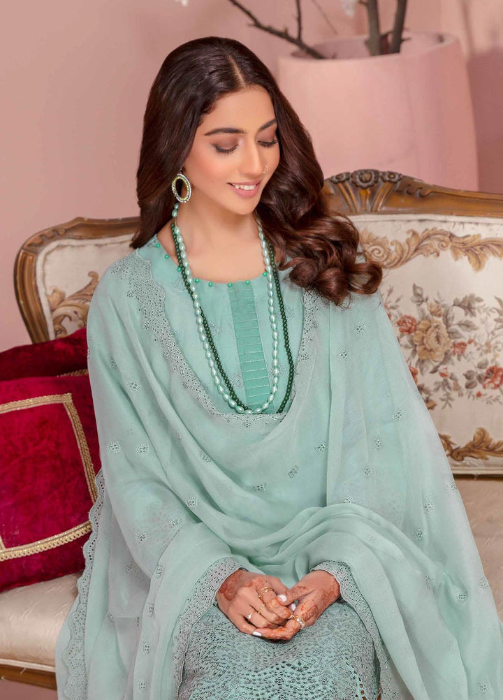 Bareeze By Aalaya Embroidered Lawn Suits Unstitched 3 Piece ALY23-B4 D-06 - Summer Collection