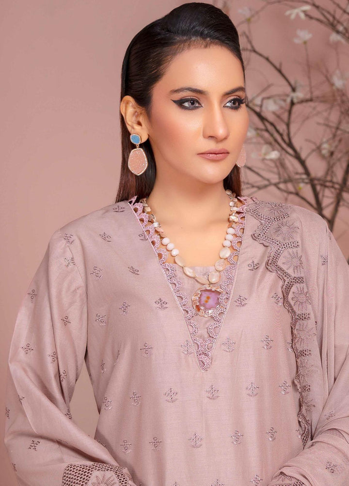 Bareeze By Aalaya Embroidered Lawn Suits Unstitched 3 Piece ALY23-B4 D-07 - Summer Collection