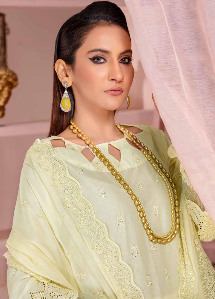 Bareeze By Aalaya Embroidered Lawn Suits Unstitched 3 Piece ALY23-B4 D-10 - Summer Collection
