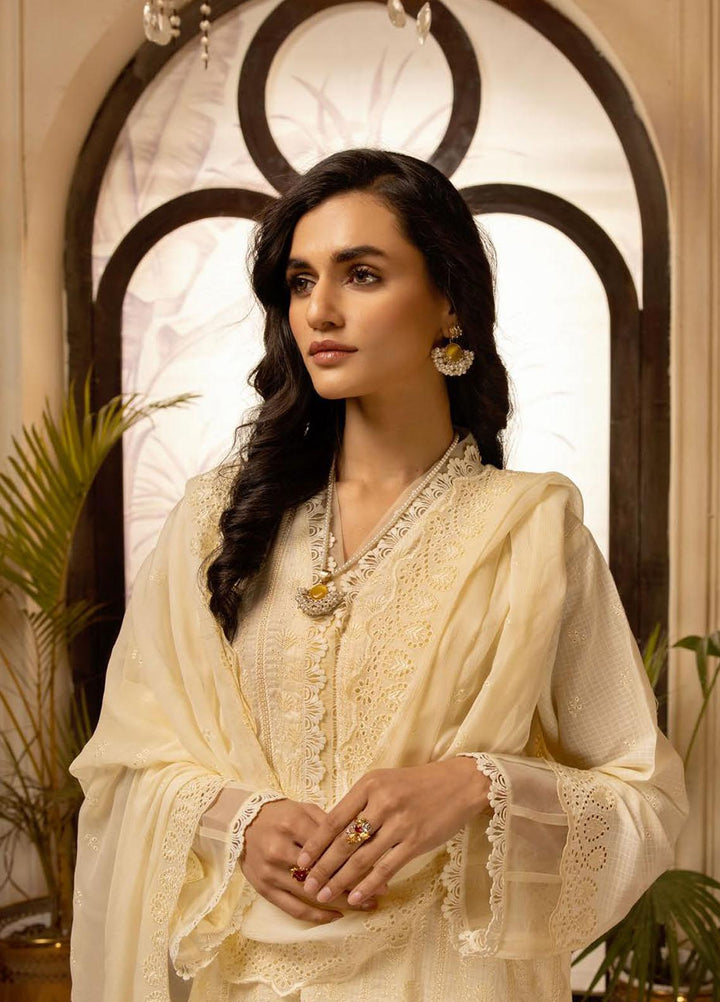 Bareeze By Aalaya Embroidered Lawn Suits Unstitched 3 Piece ALY23B-V3 D-2 - Luxury Summer Collection