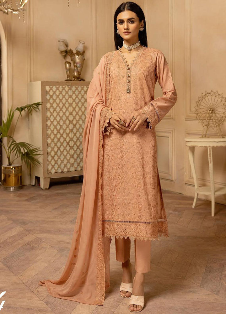 Bareeze By Aalaya Embroidered Lawn Suits Unstitched 3 Piece ALY23B-V3 D-4 - Luxury Summer Collection