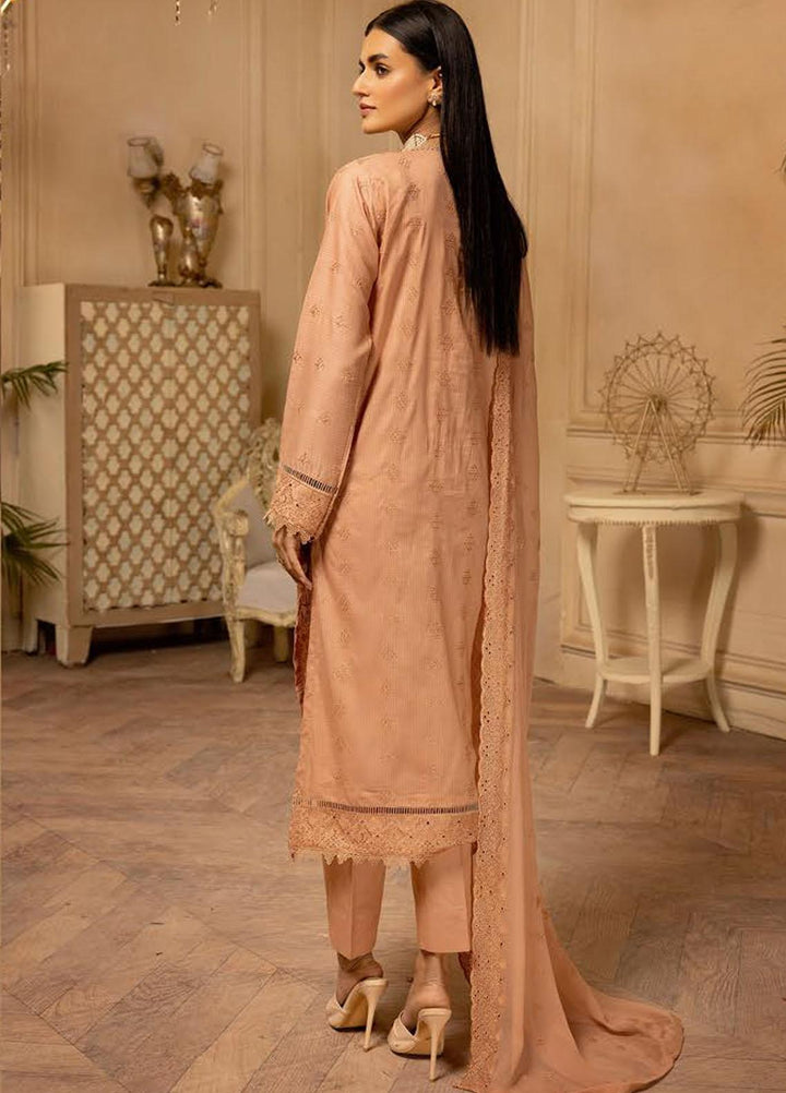 Bareeze By Aalaya Embroidered Lawn Suits Unstitched 3 Piece ALY23B-V3 D-4 - Luxury Summer Collection