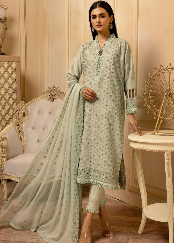 Bareeze By Aalaya Embroidered Lawn Suits Unstitched 3 Piece ALY23B-V3 D-5 - Luxury Summer Collection