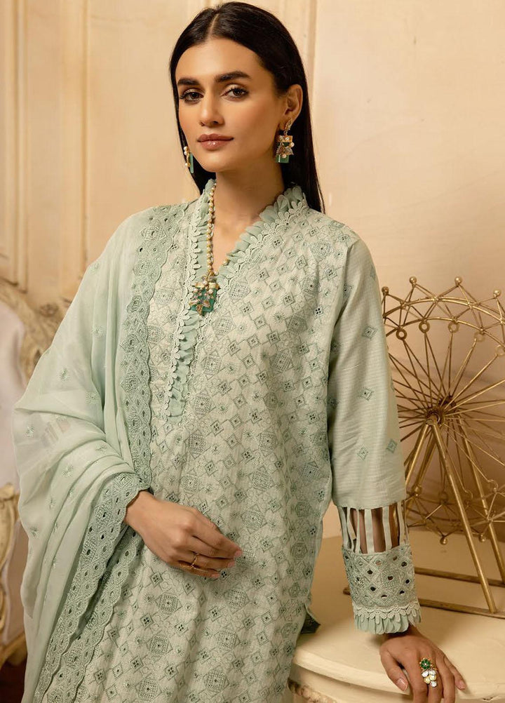 Bareeze By Aalaya Embroidered Lawn Suits Unstitched 3 Piece ALY23B-V3 D-5 - Luxury Summer Collection