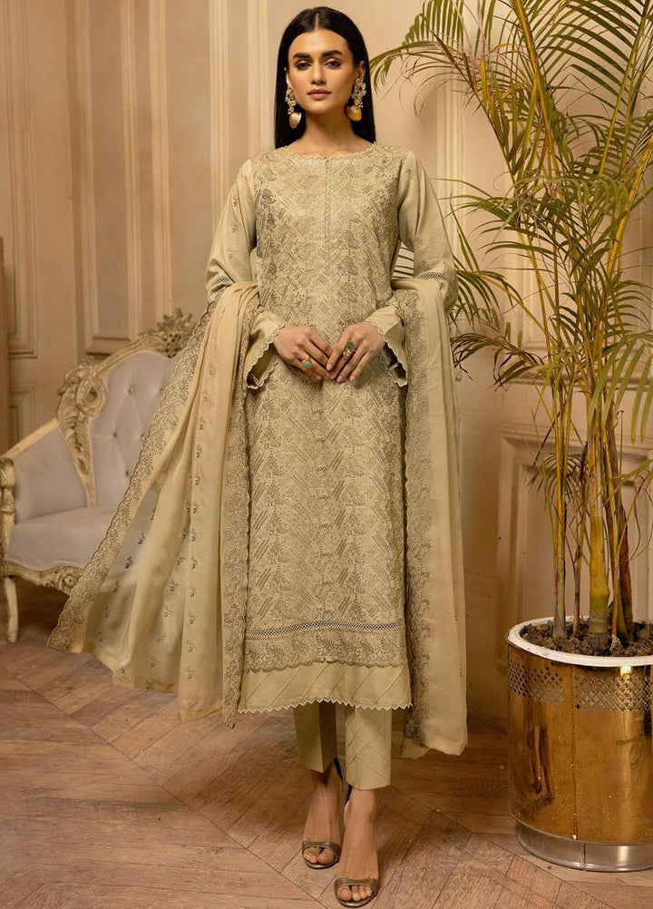 Bareeze By Aalaya Embroidered Lawn Suits Unstitched 3 Piece ALY23B-V3 D-6 - Luxury Summer Collection