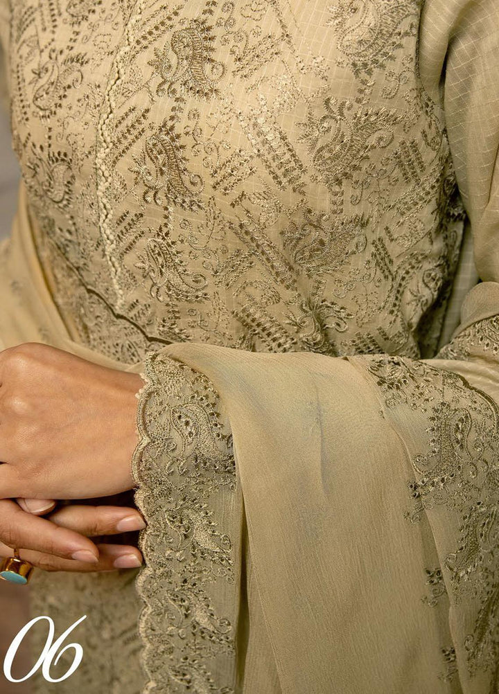 Bareeze By Aalaya Embroidered Lawn Suits Unstitched 3 Piece ALY23B-V3 D-6 - Luxury Summer Collection