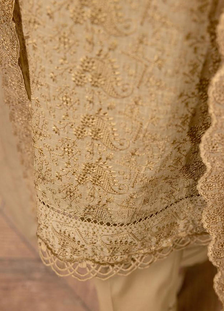 Bareeze By Aalaya Embroidered Lawn Suits Unstitched 3 Piece ALY23B-V3 D-9 - Luxury Summer Collection