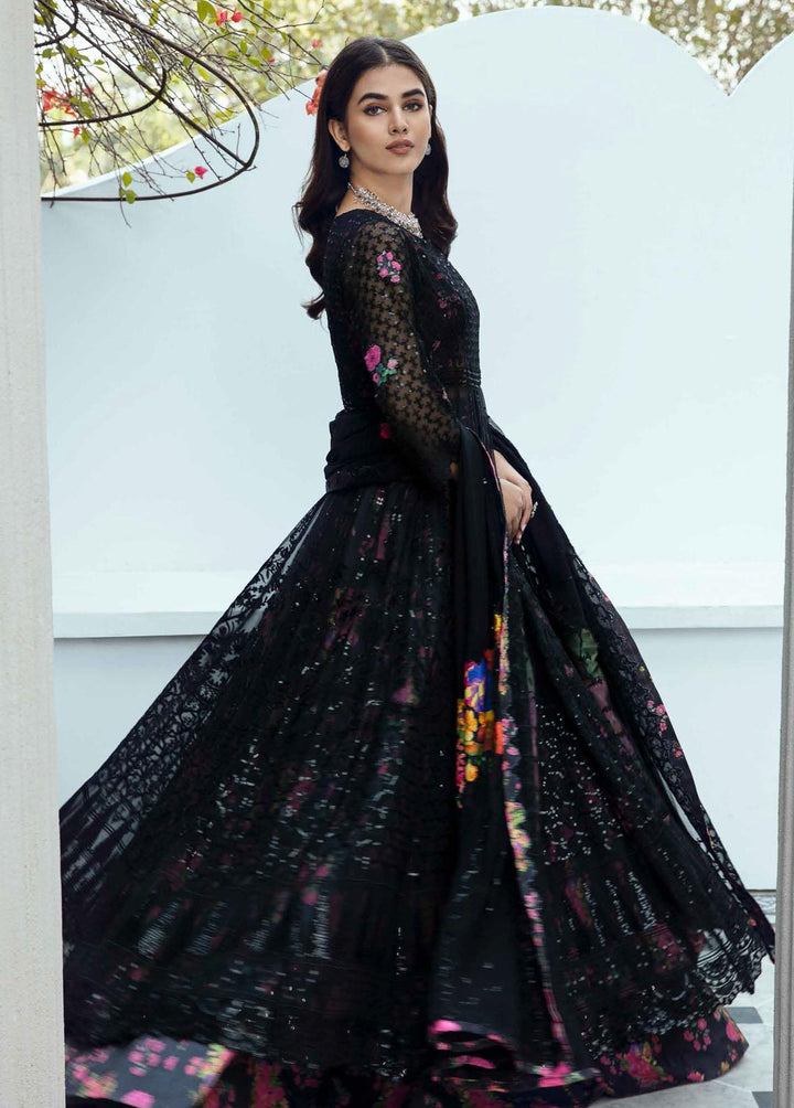 Barkha By Charizma Embroidered Chiffon Suits Unstitched 3 Piece CRZ23B CBK-07 - Premium Collection