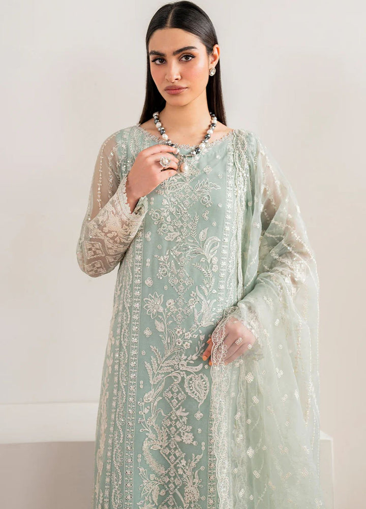 Chantelle by Baroque Unstitched Embroidered Chiffon 3 Piece Suit BQ26UCF UF-680 - Festive Collection