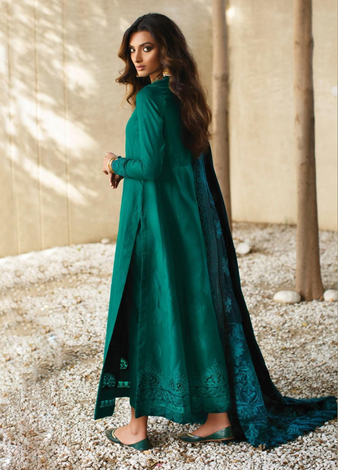 Baroque Embroidered Jacquard Suits Unstitched 3 Piece BQ21KW 03- MADANG - Winter Collection