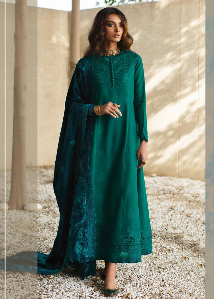 Baroque Embroidered Jacquard Suits Unstitched 3 Piece BQ21KW 03- MADANG - Winter Collection